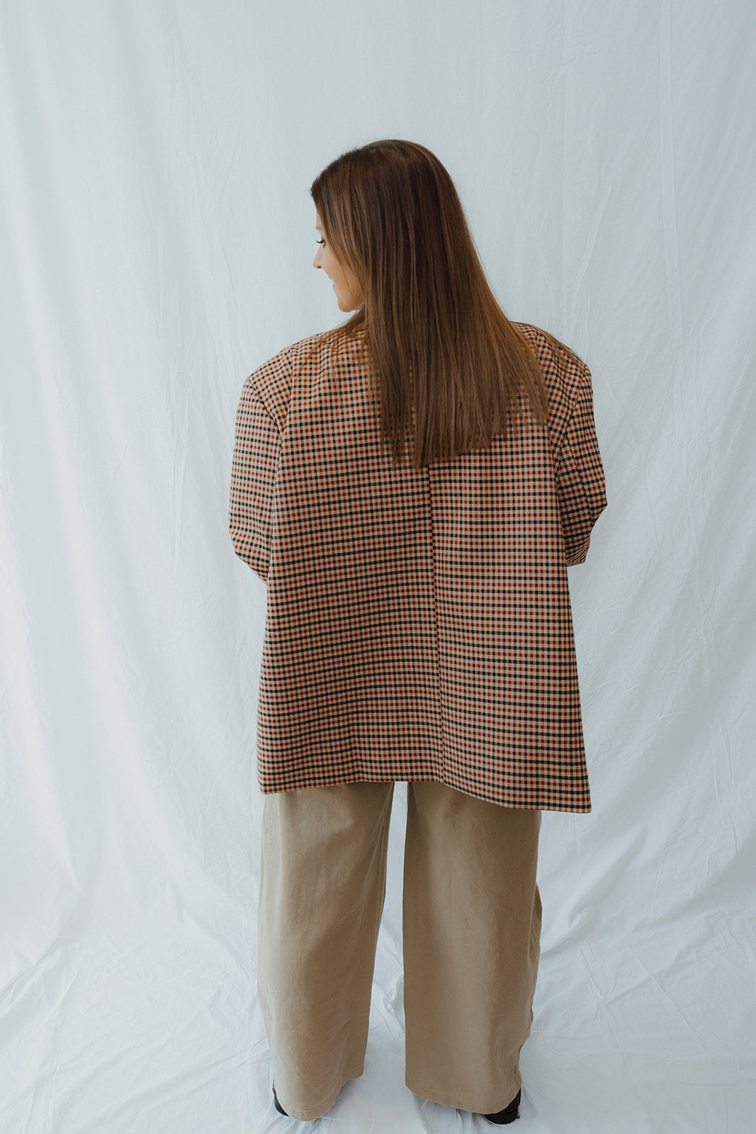 Josephine oversized blazer rood
