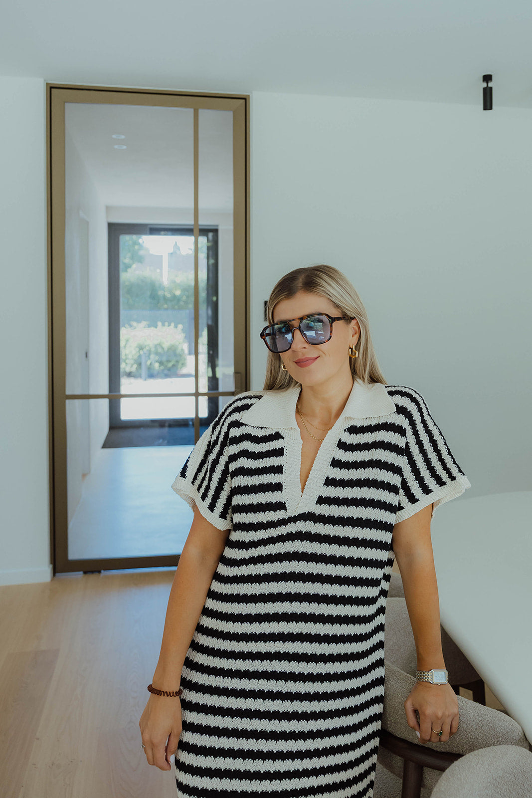 Sophie maxi-jurk zwart