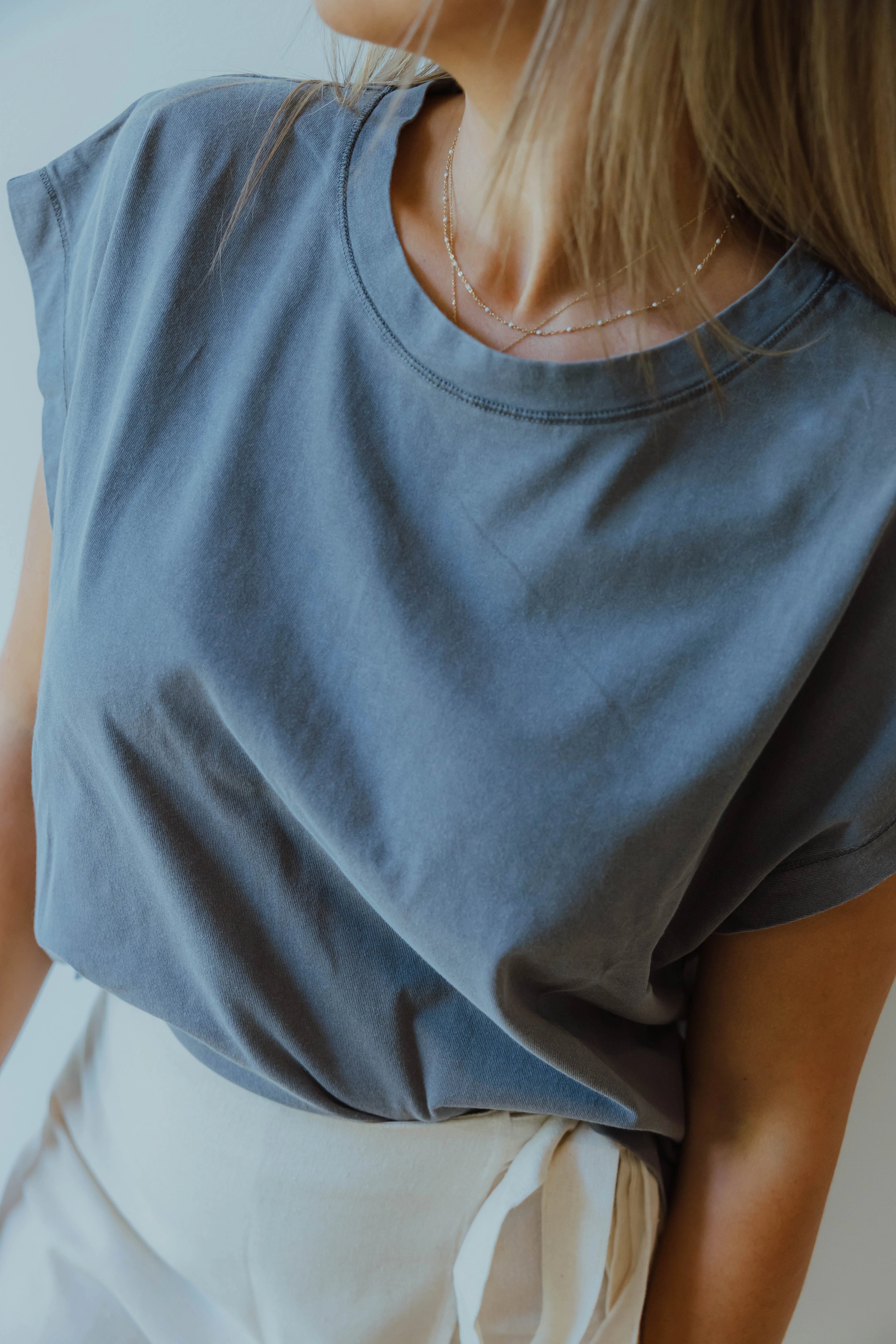 Camille t-shirt gray