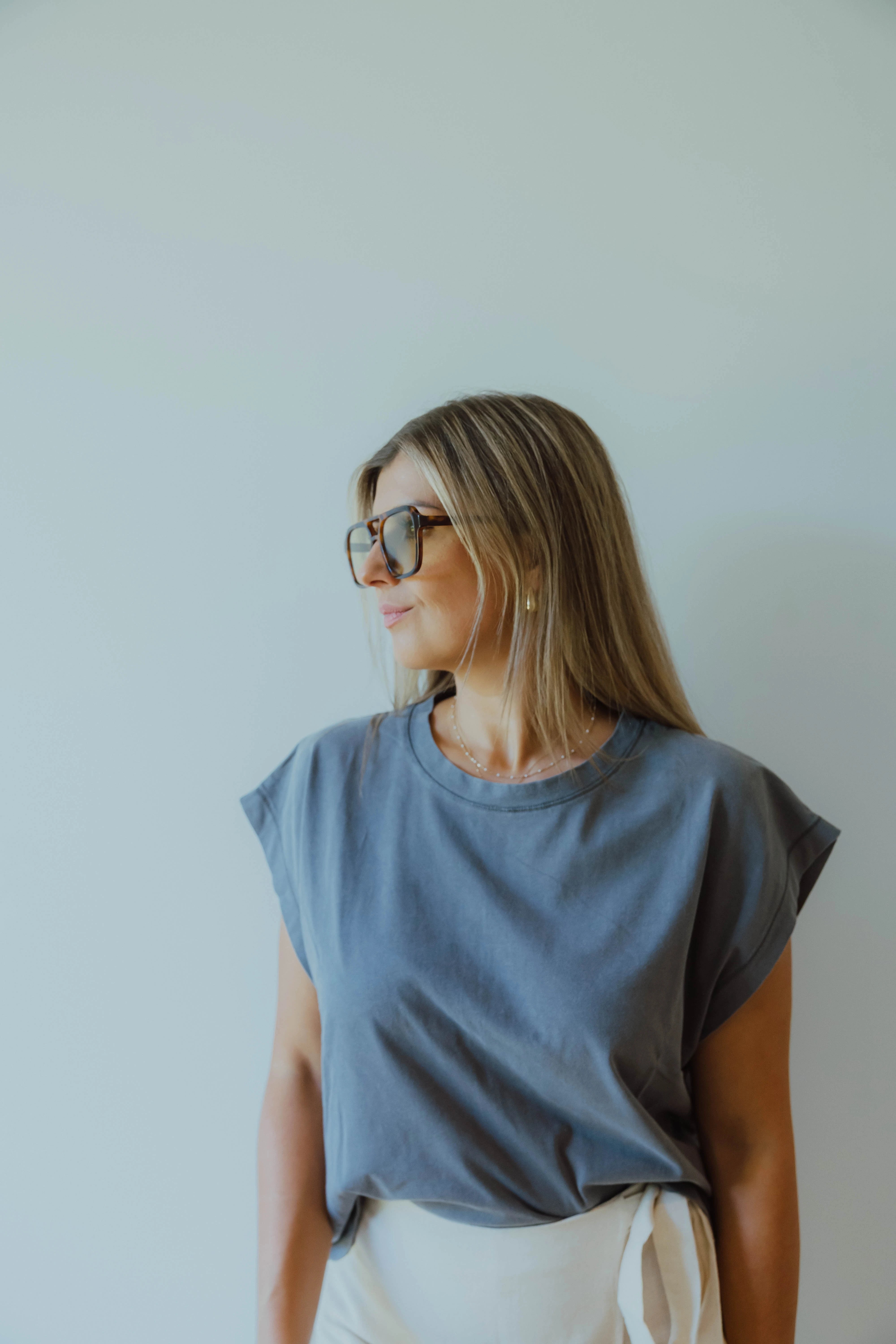 Camille t-shirt gray