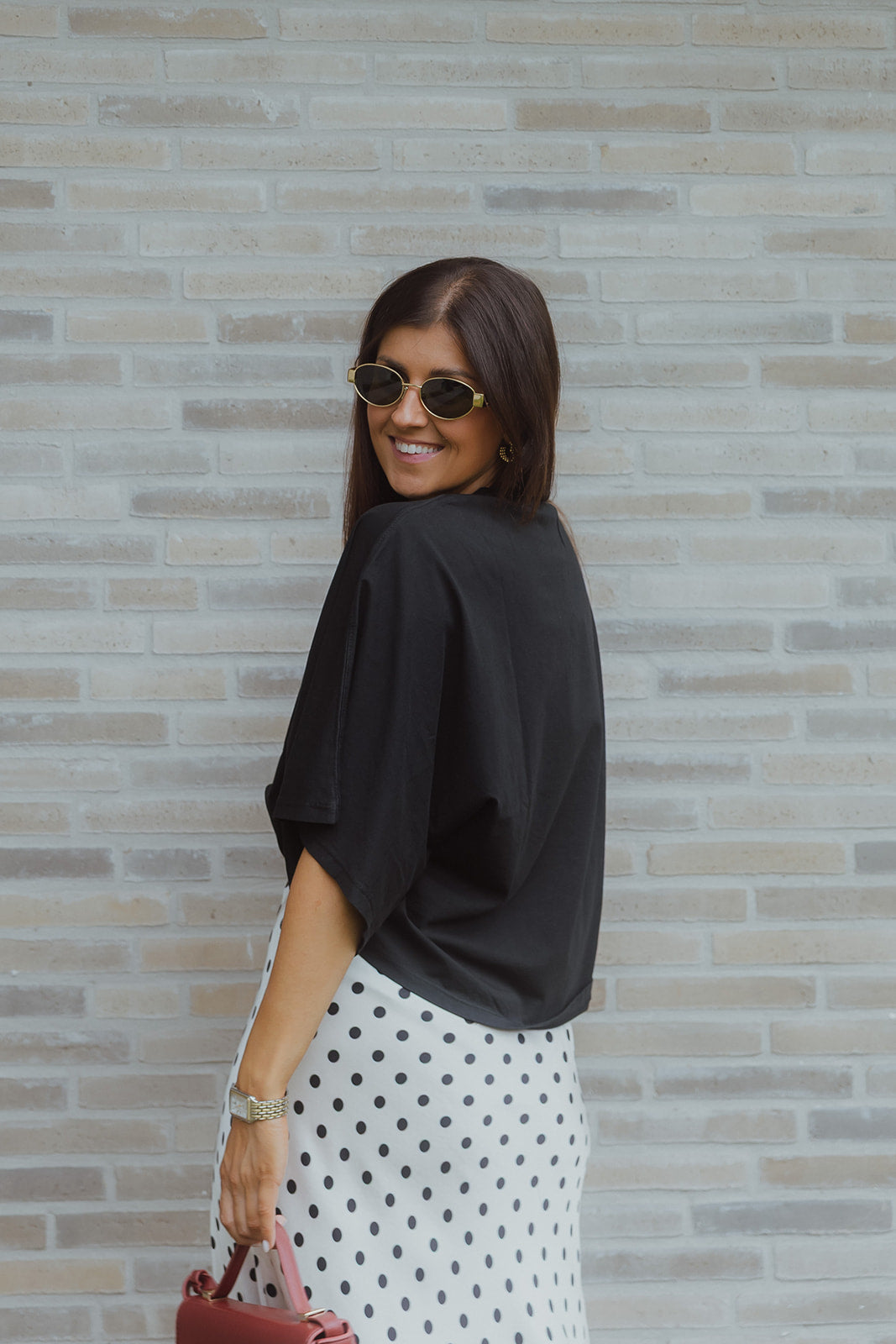 Noémie t-shirt zwart