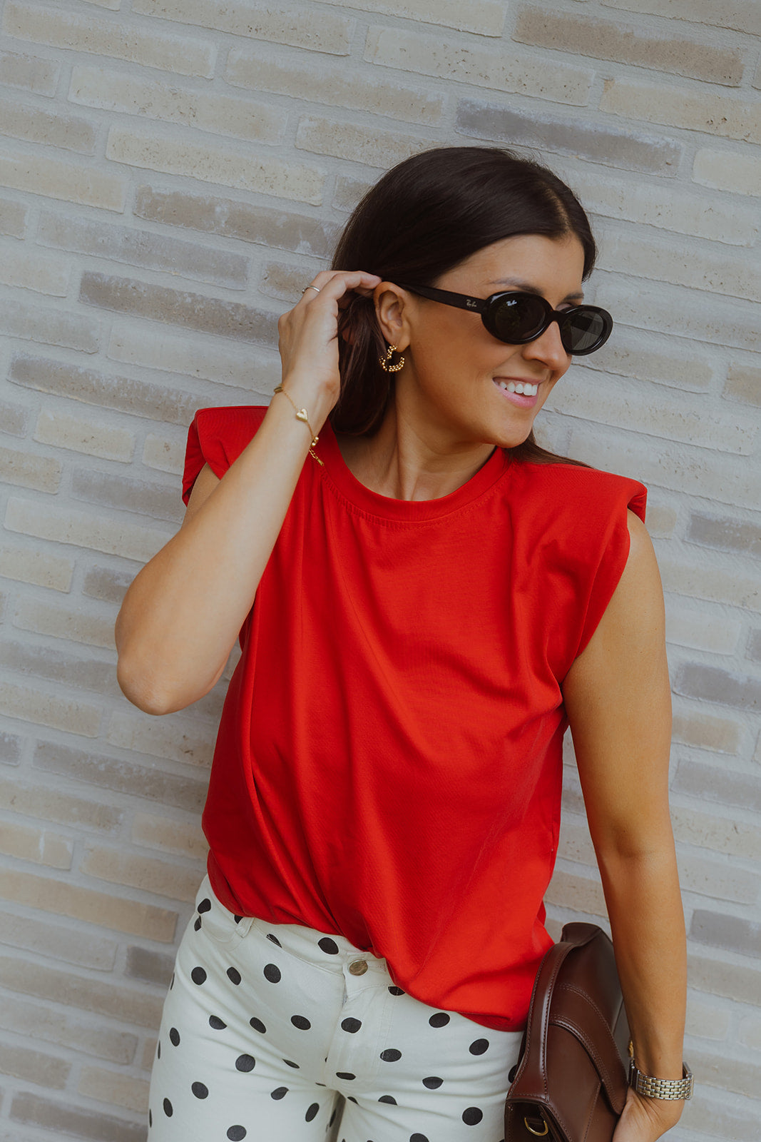 Tahnee t-shirt rood
