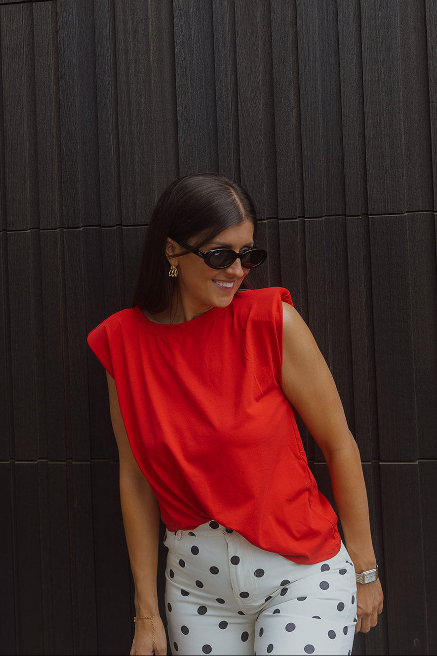 Tahnee t-shirt rood