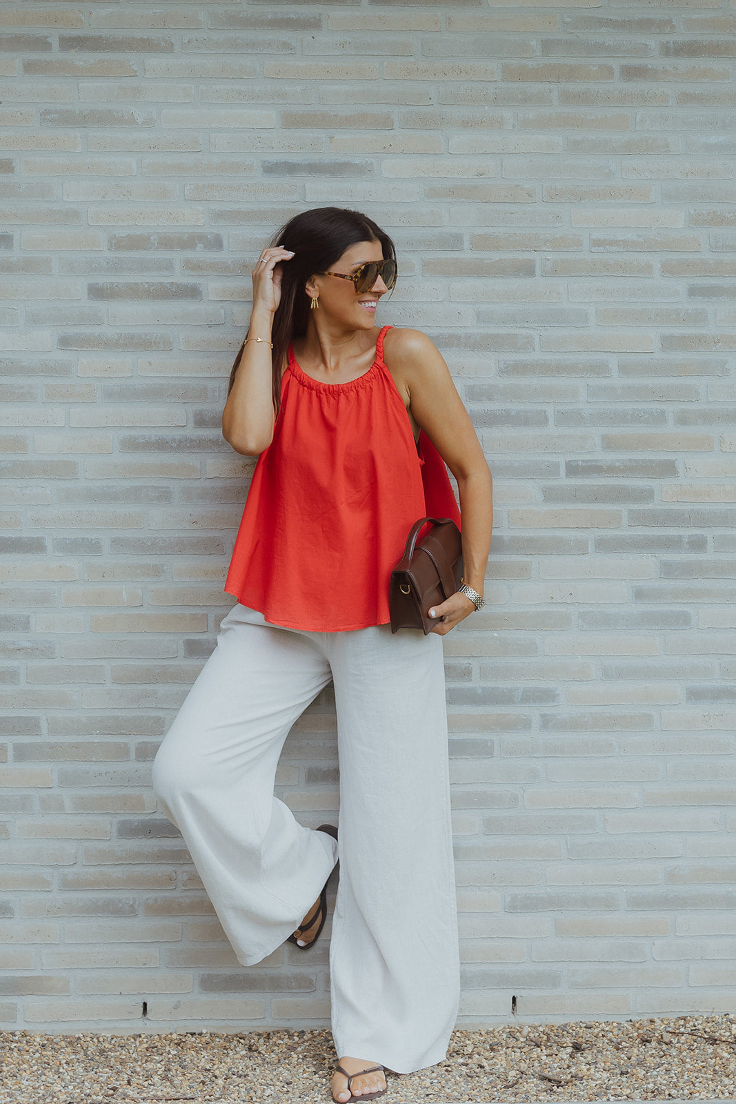 Capucine top rood