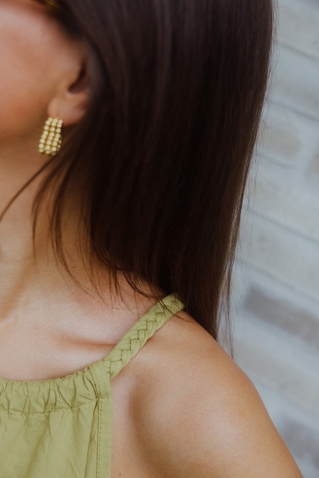 Capucine top khaki