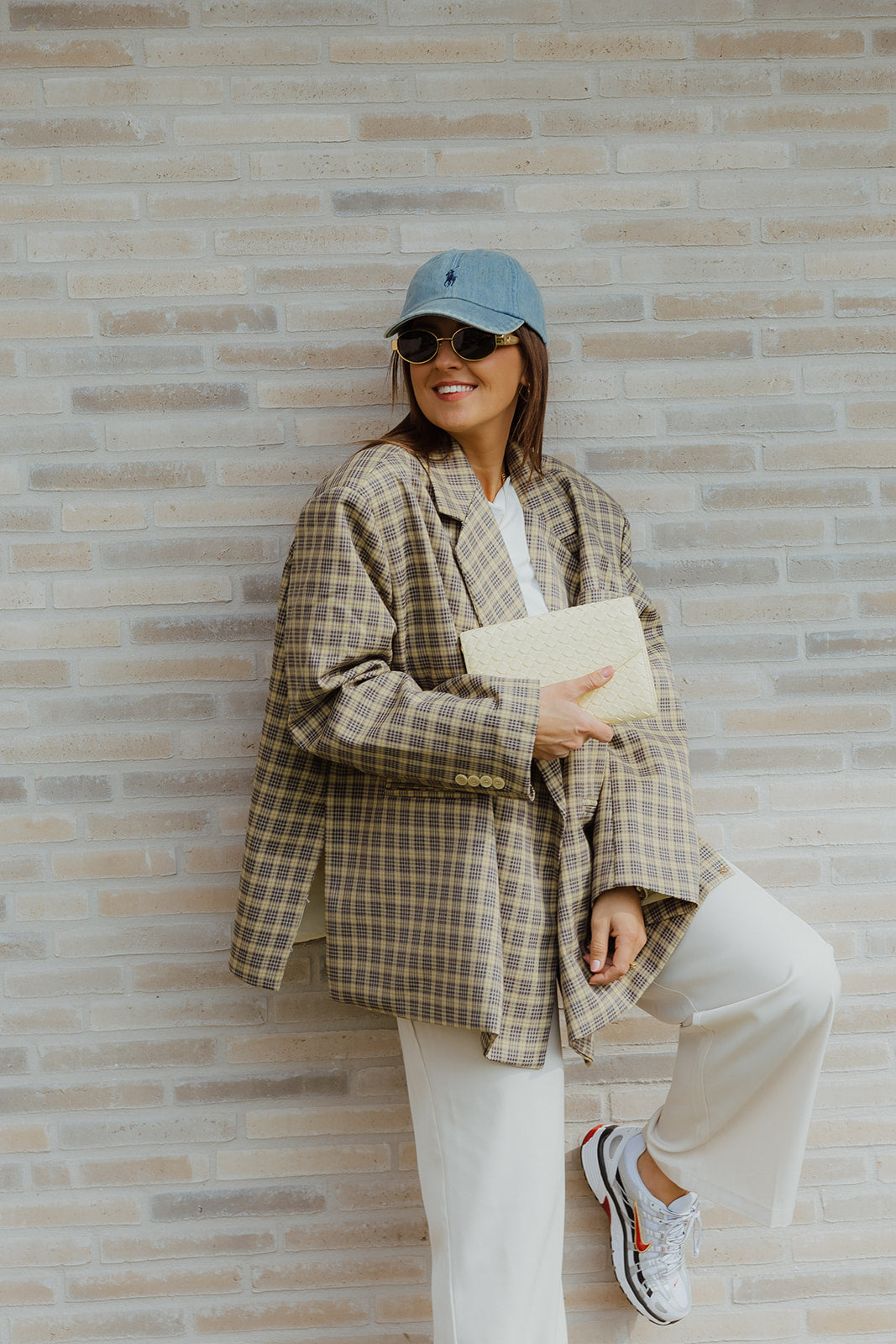 Josephine oversized blazer geel