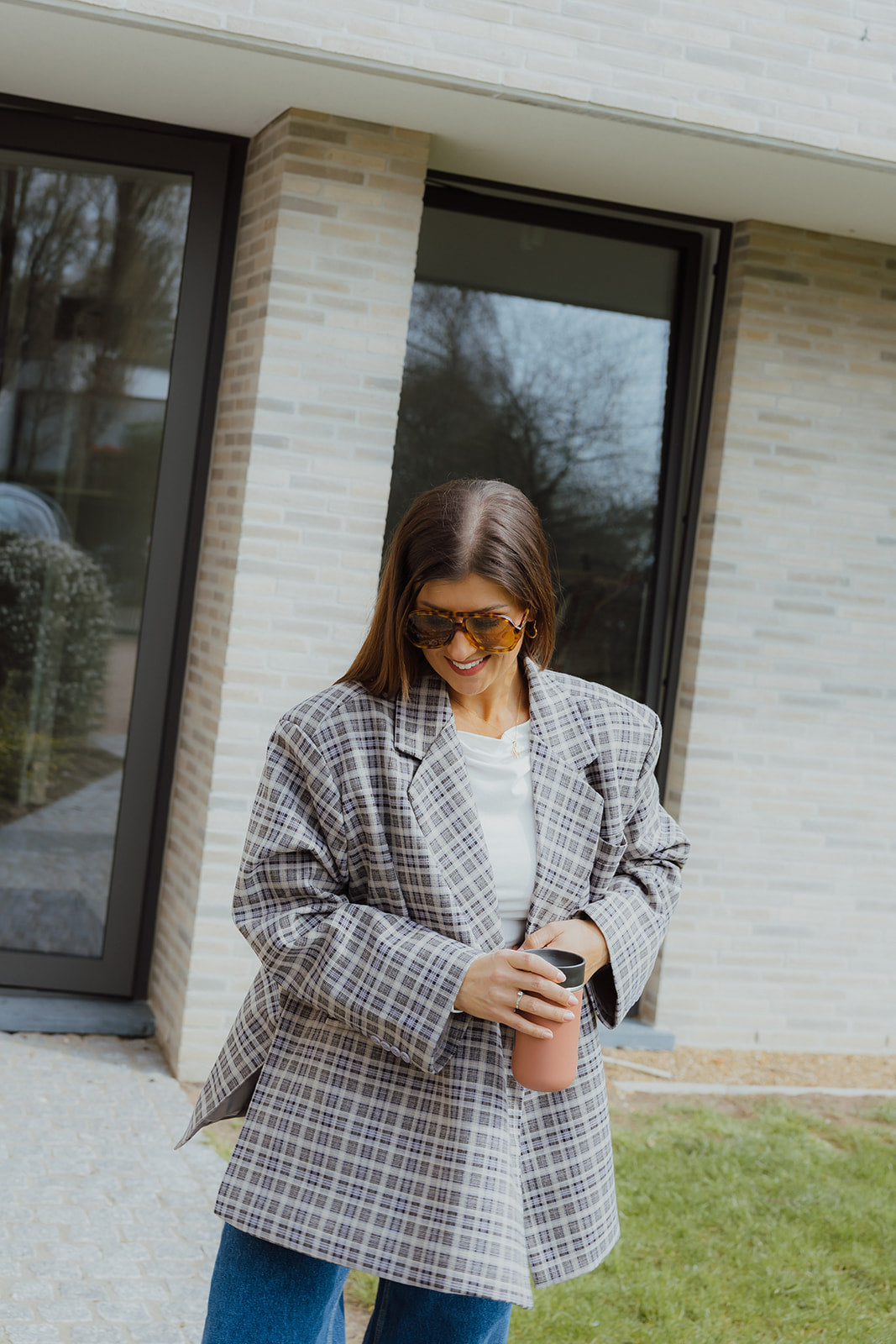 Josephine oversized blazer lila