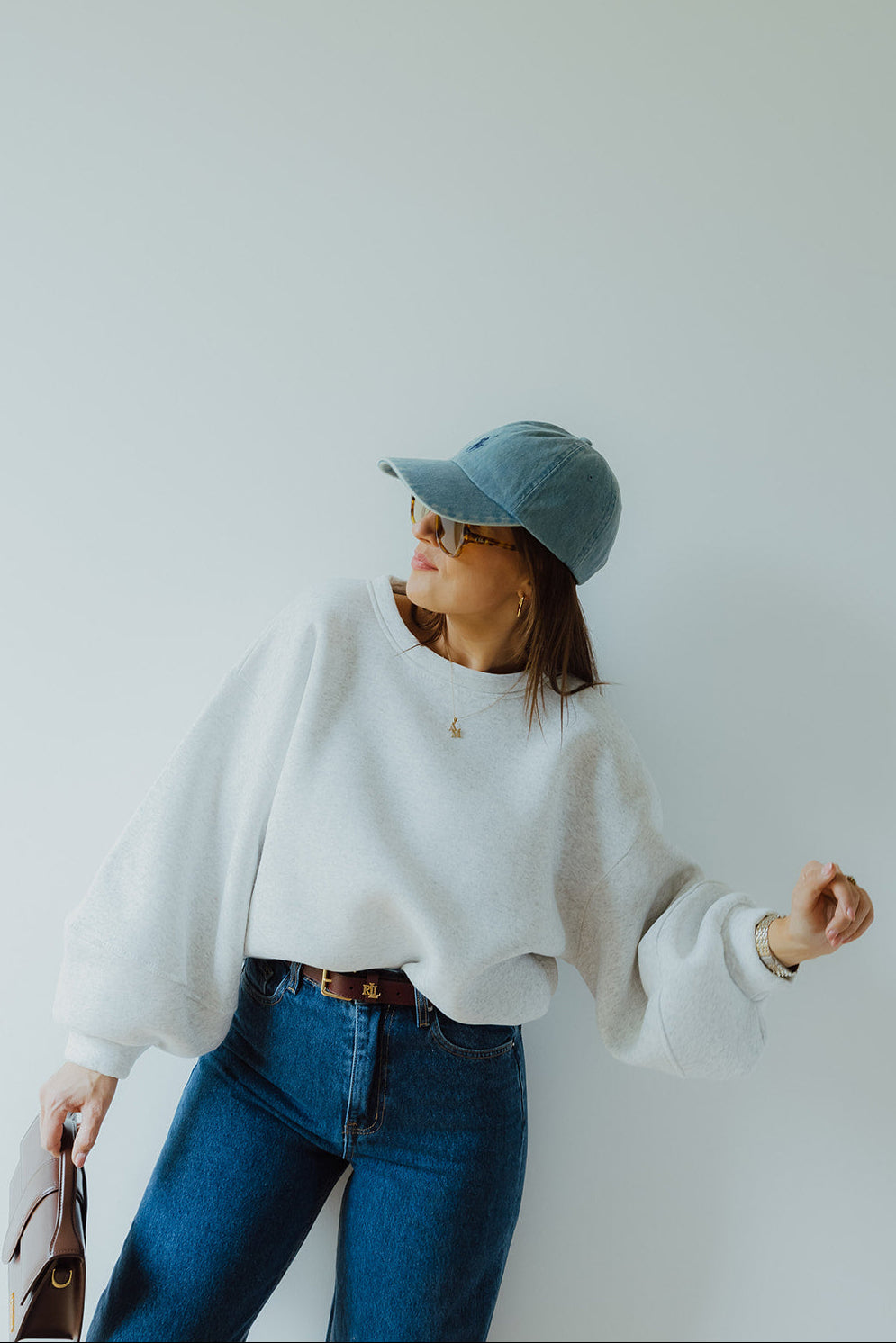 Griselda sweater grijs
