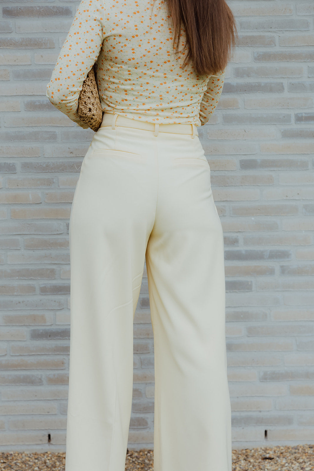 Amora pantalon botergeel