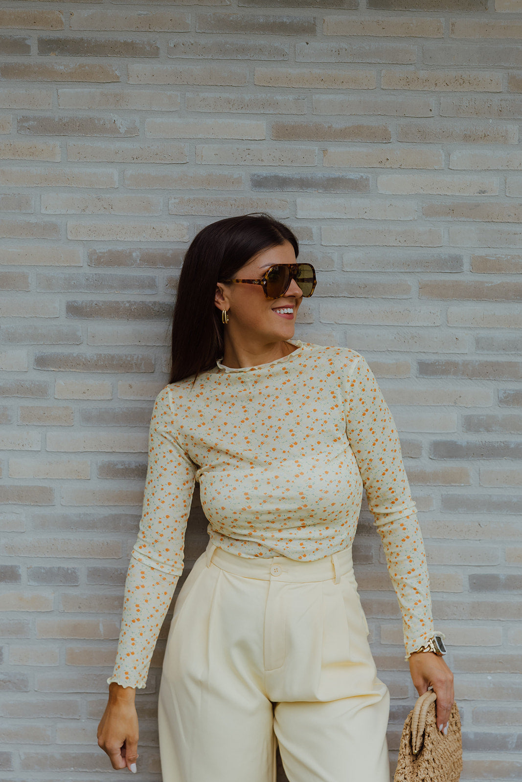 Fleurine lace top