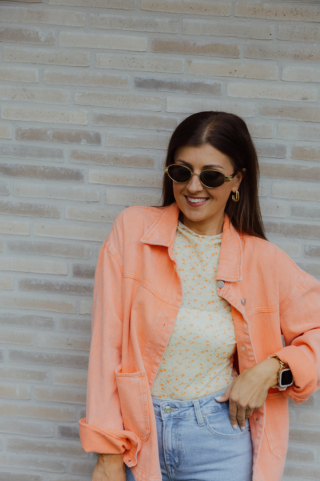 Léna jacket zalm