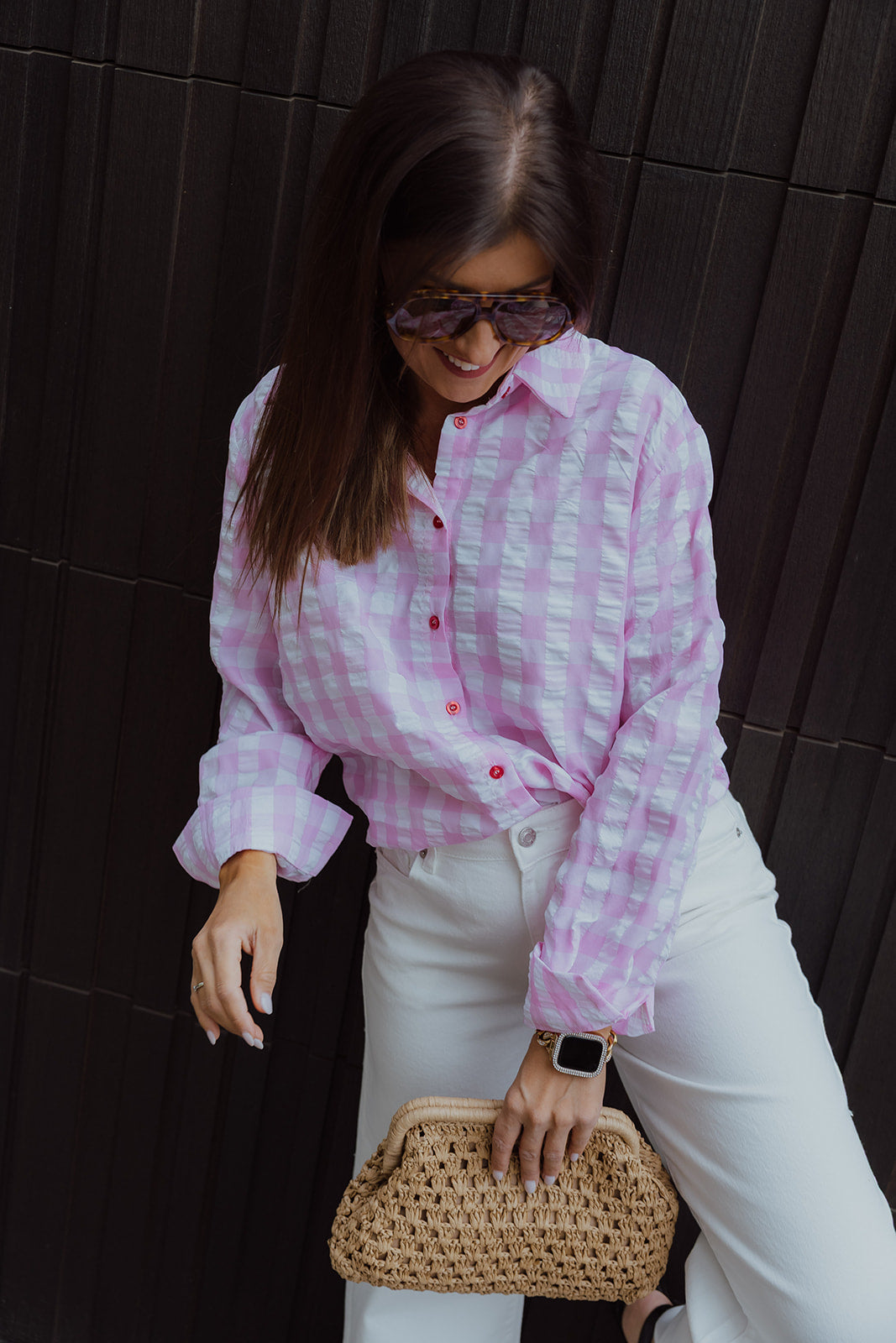 Mommy blouse roze