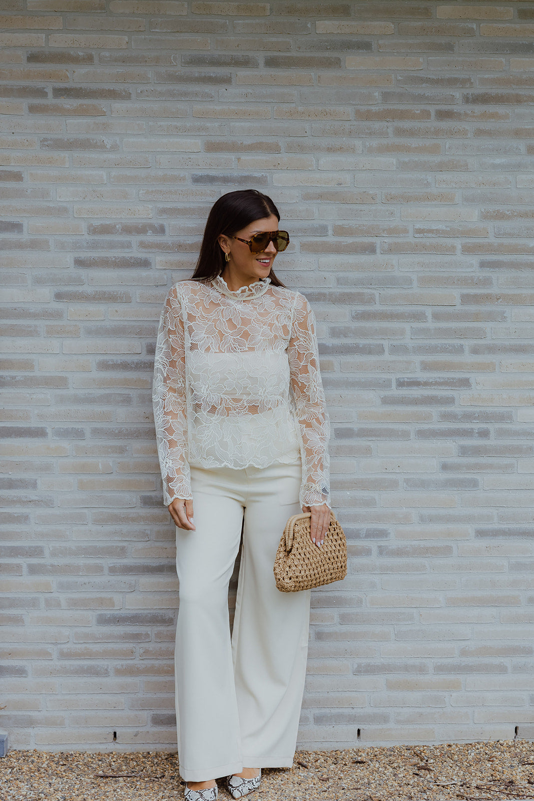 Claire lace blouse