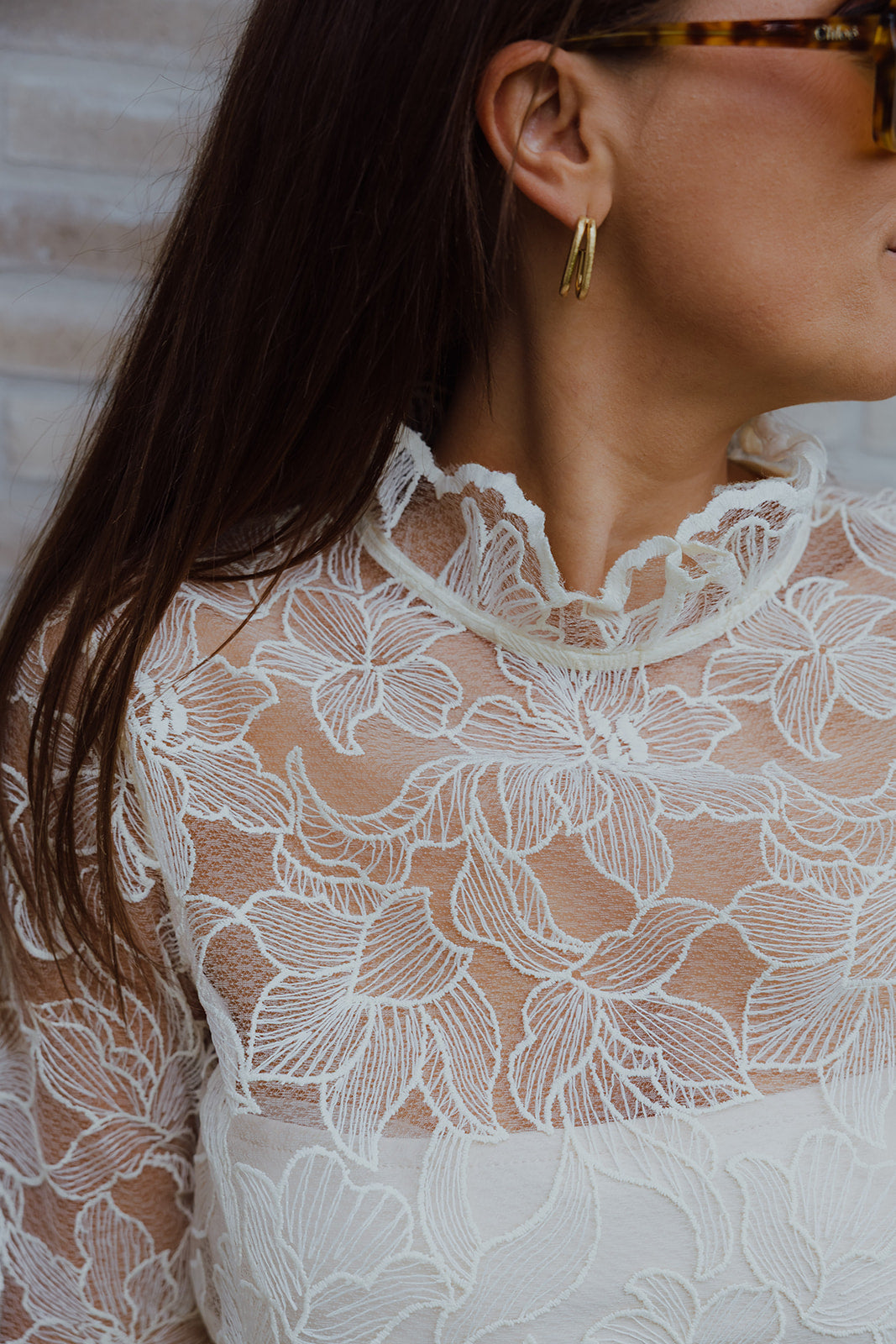 Claire lace blouse
