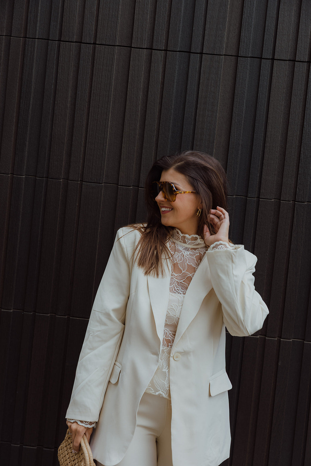 Ollie suit set beige