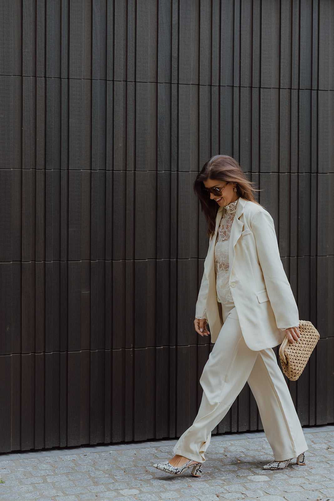 Ollie suit set beige