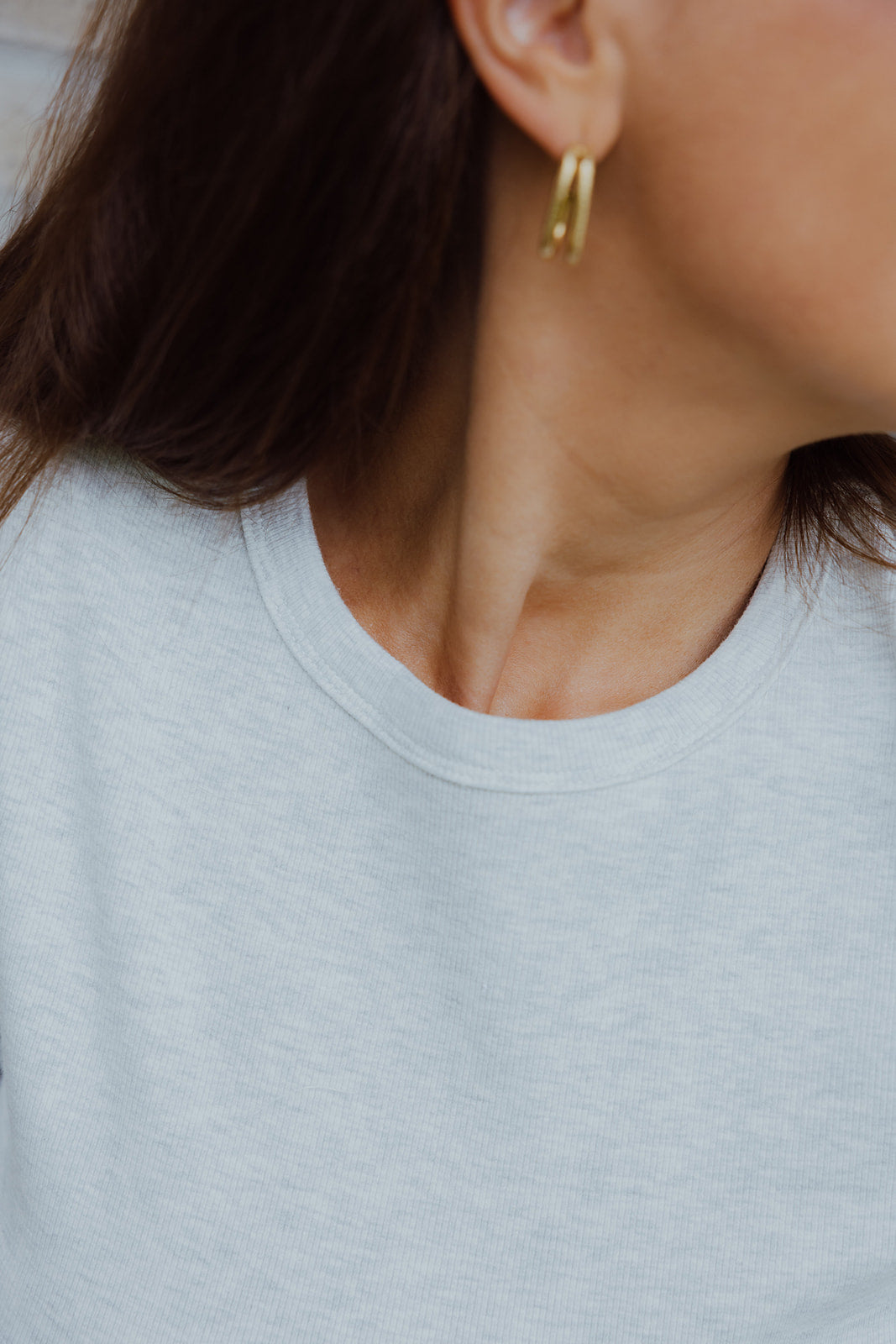 Aloys basic longsleeve grijs