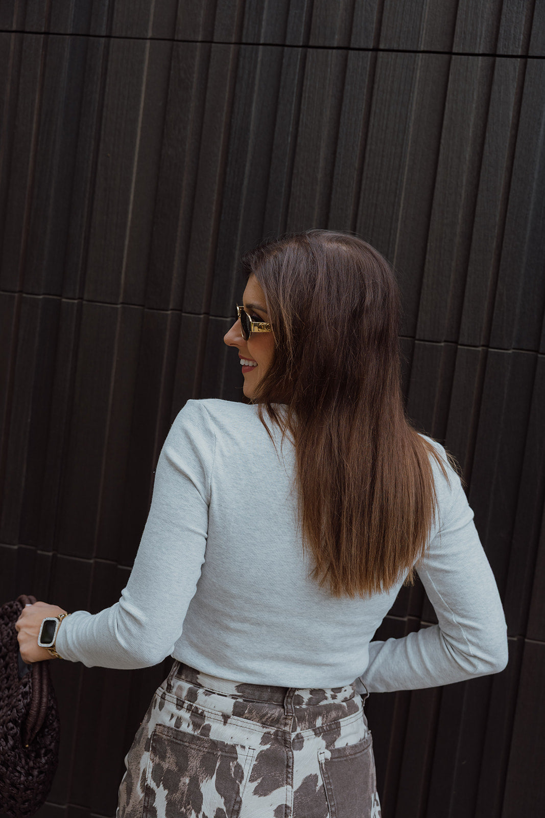 Aloys basic longsleeve grijs