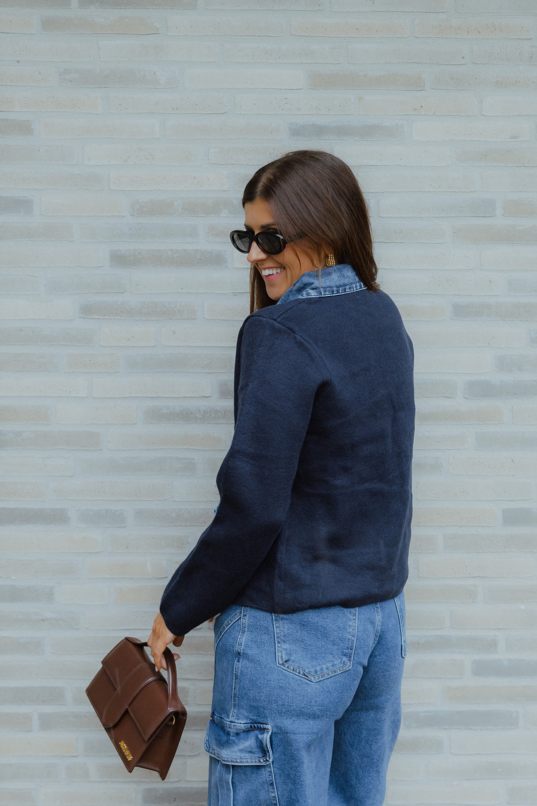 Axelle cardigan navy