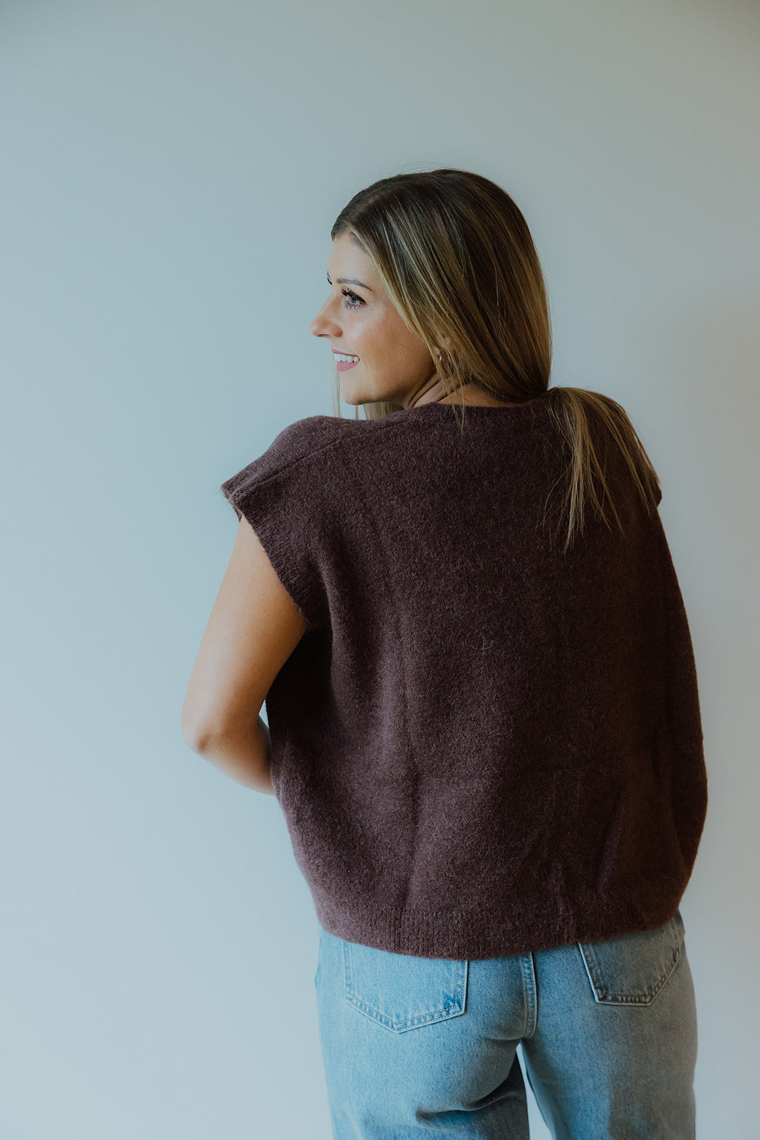 Edith knitwear choco