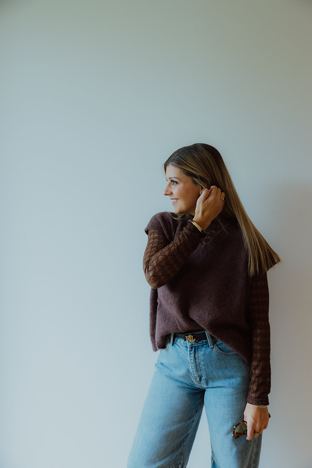 Edith knitwear choco