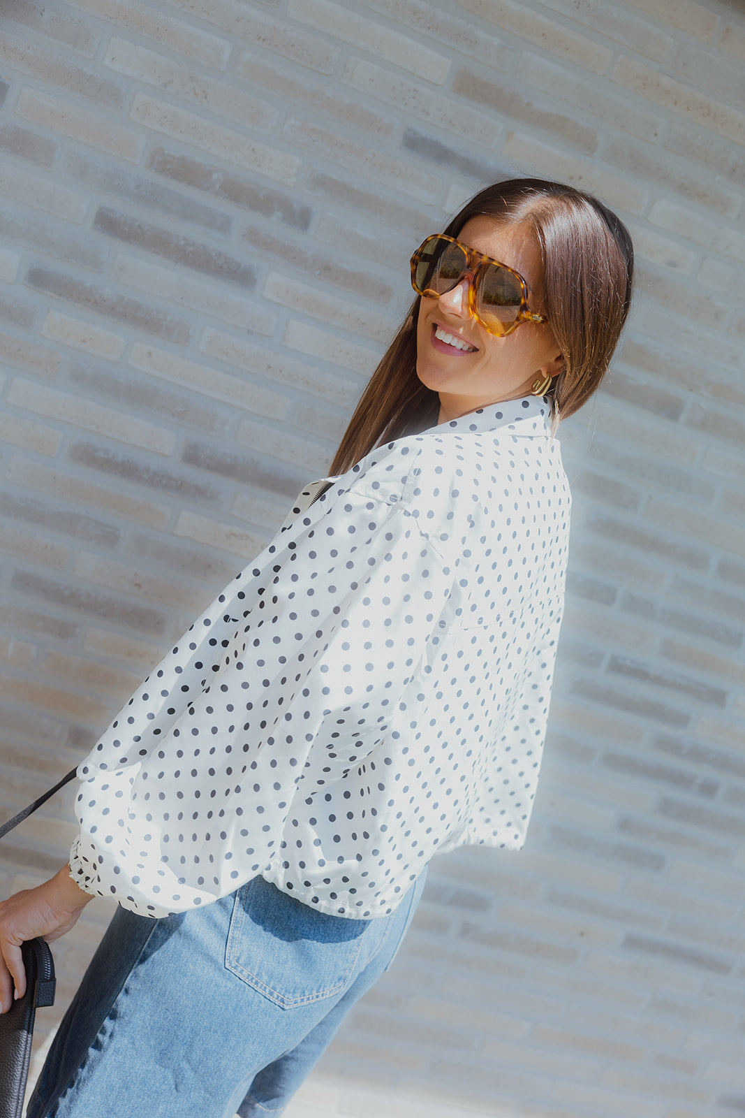 Polka dot jacket