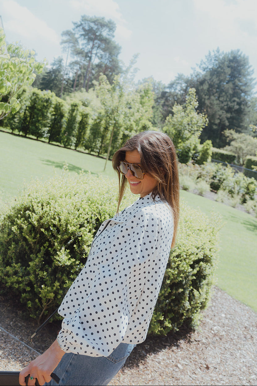 Polka dot jacket