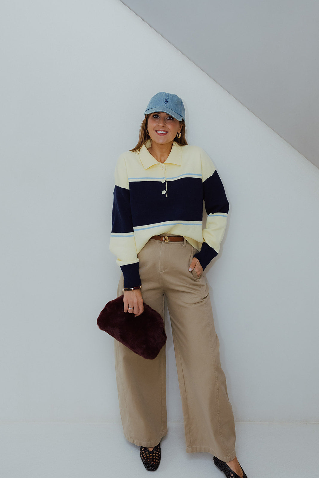 Nina balloon pantalon taupe