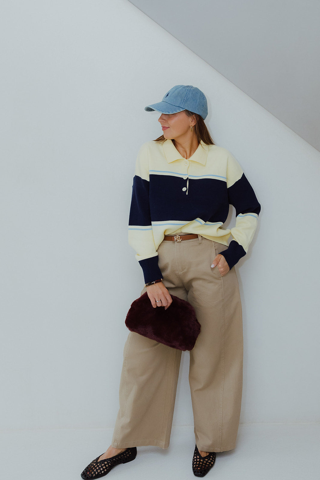 Nina balloon pantalon taupe