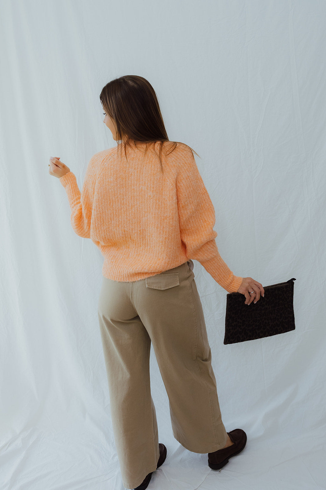Nina balloon pantalon taupe