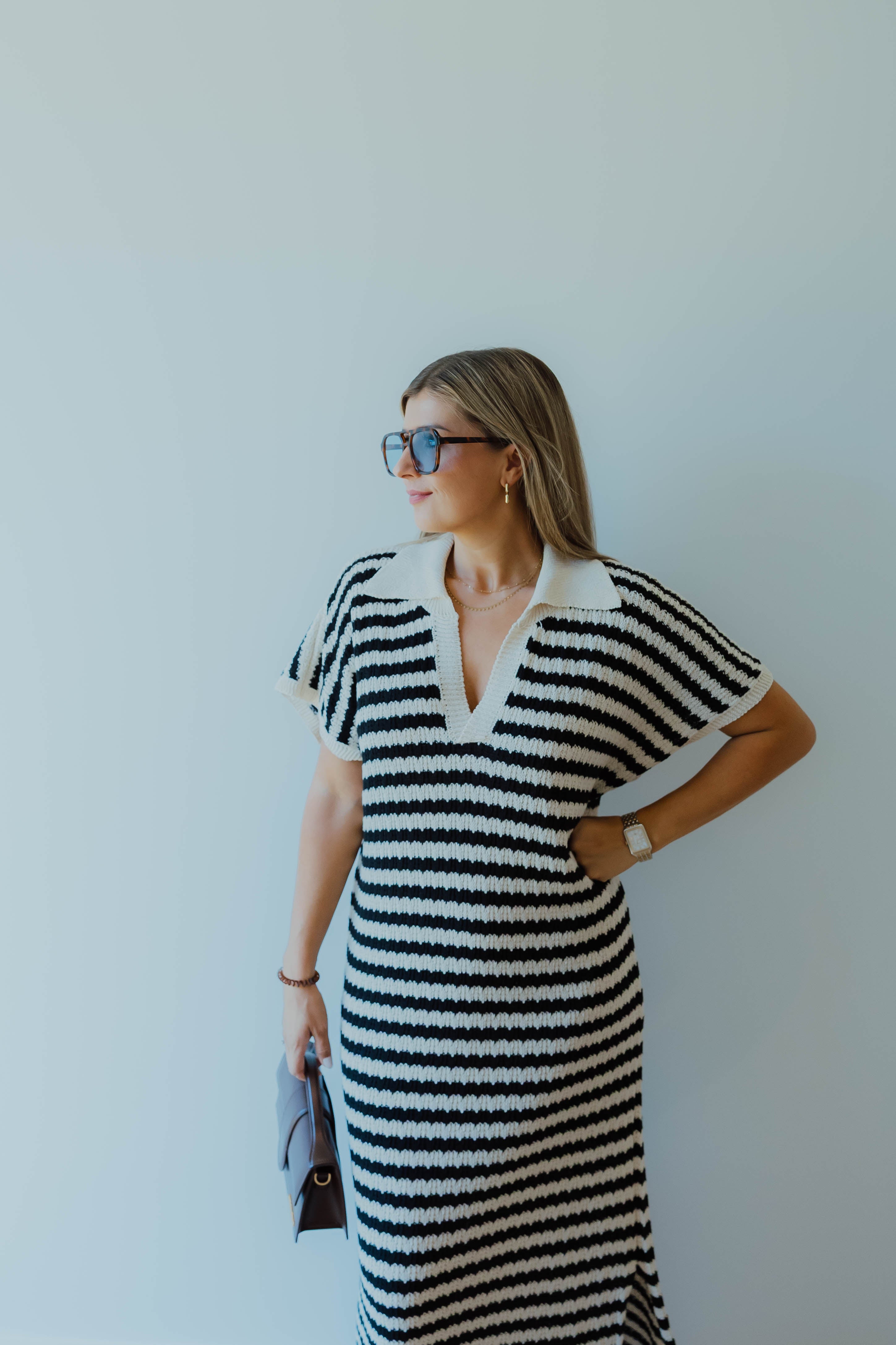 Sophie maxi-jurk zwart