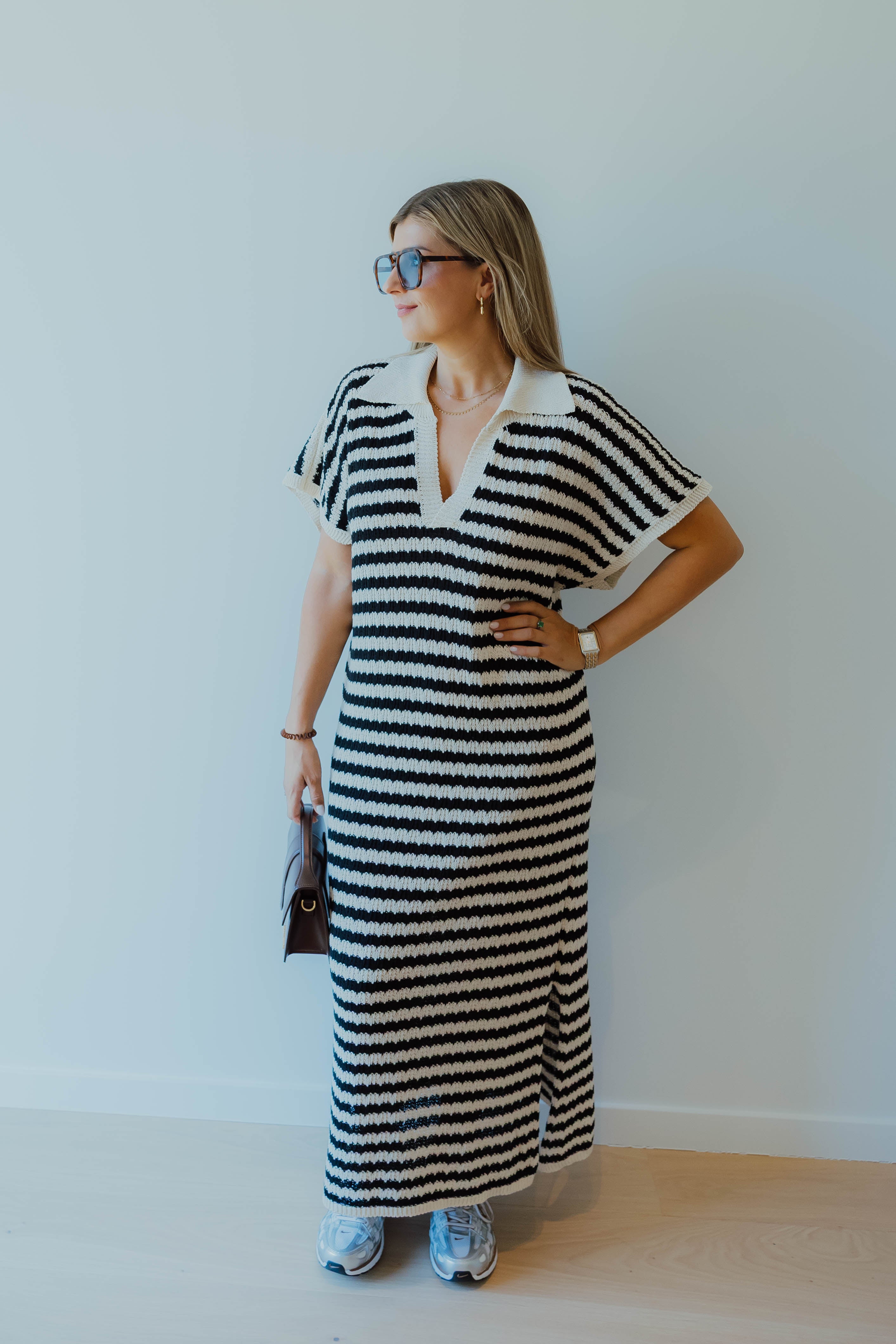 Sophie maxi-jurk zwart