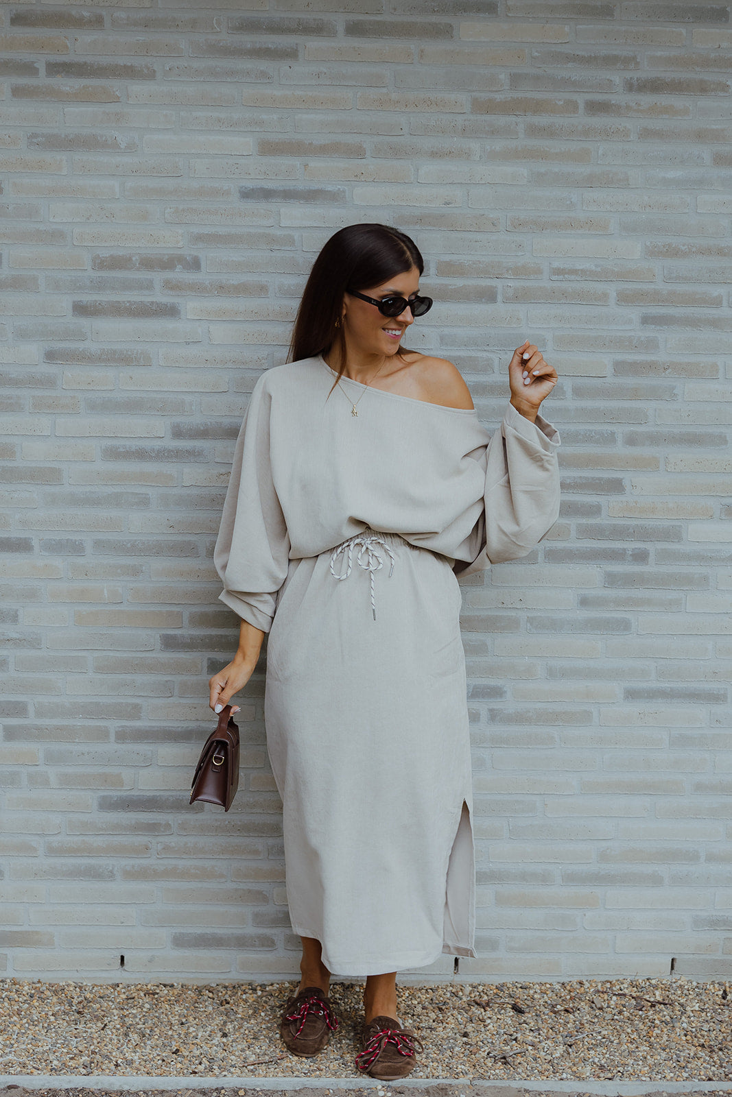 Lora jupe beige
