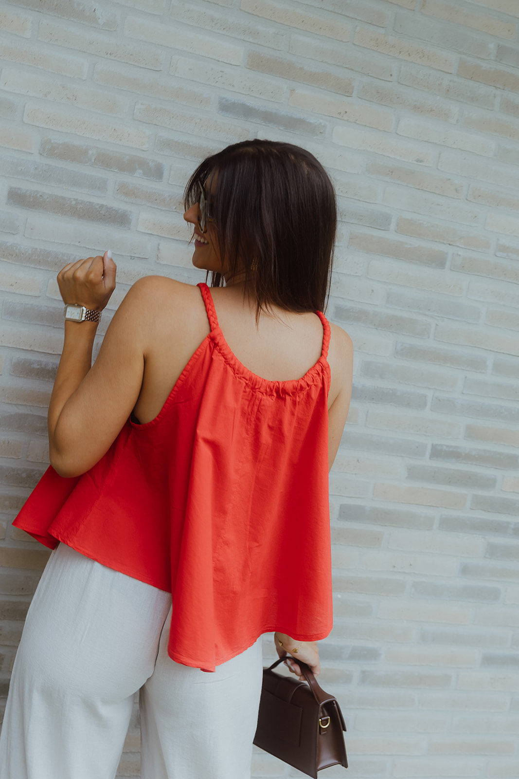 Capucine top rood