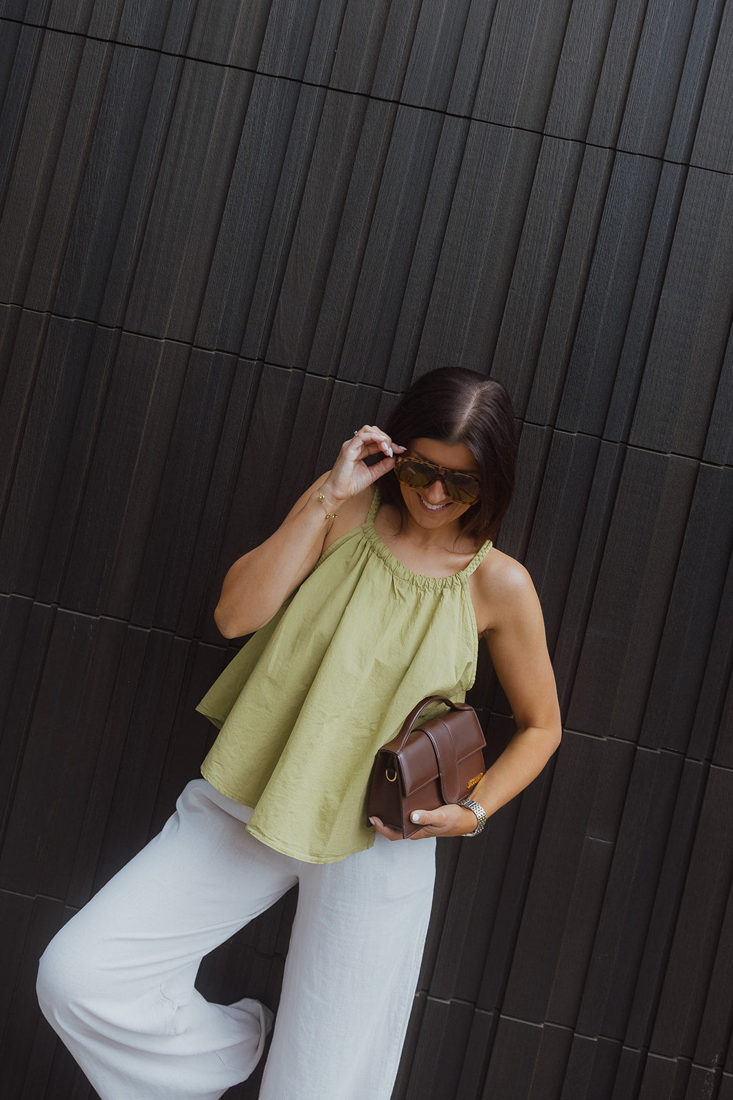 Capucine top khaki