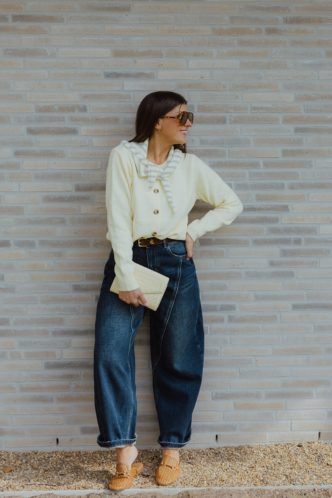 Solène cardigan + sjaaltje