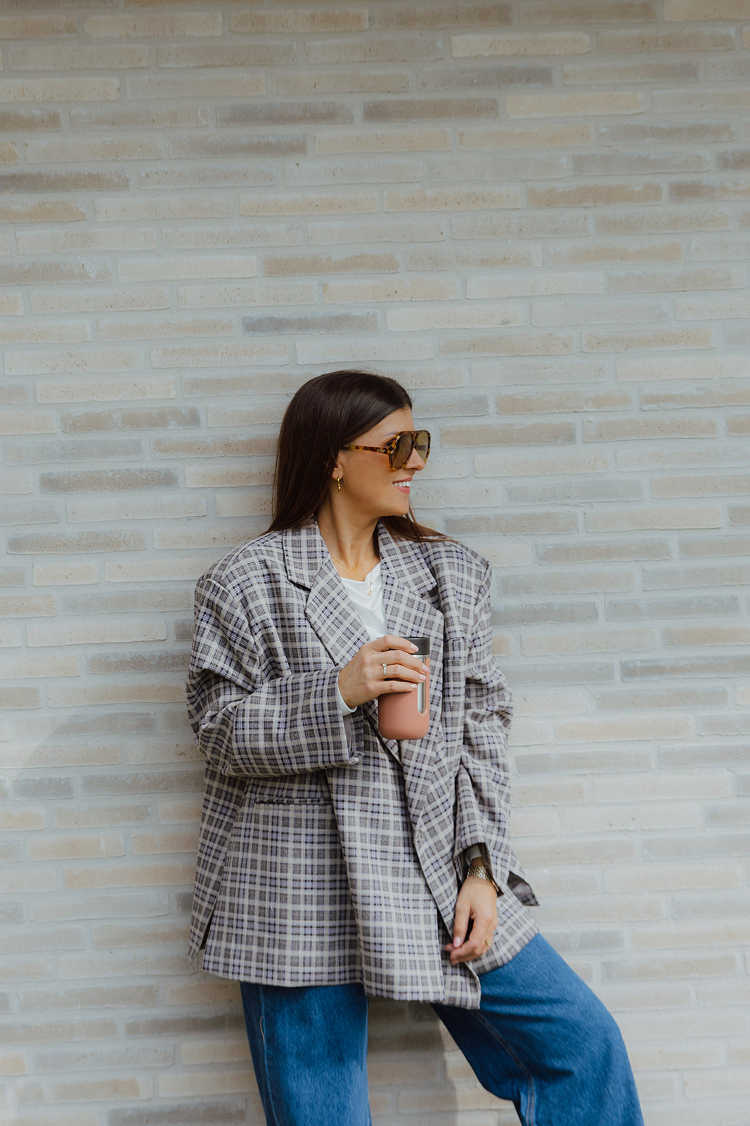Josephine oversized blazer lila