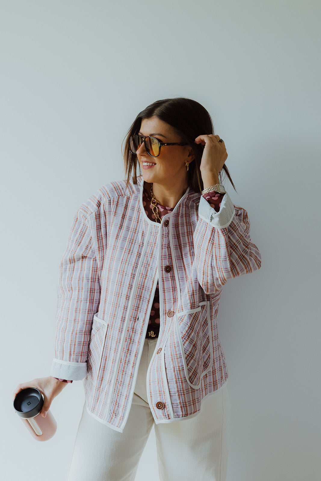 Iris jacket lila
