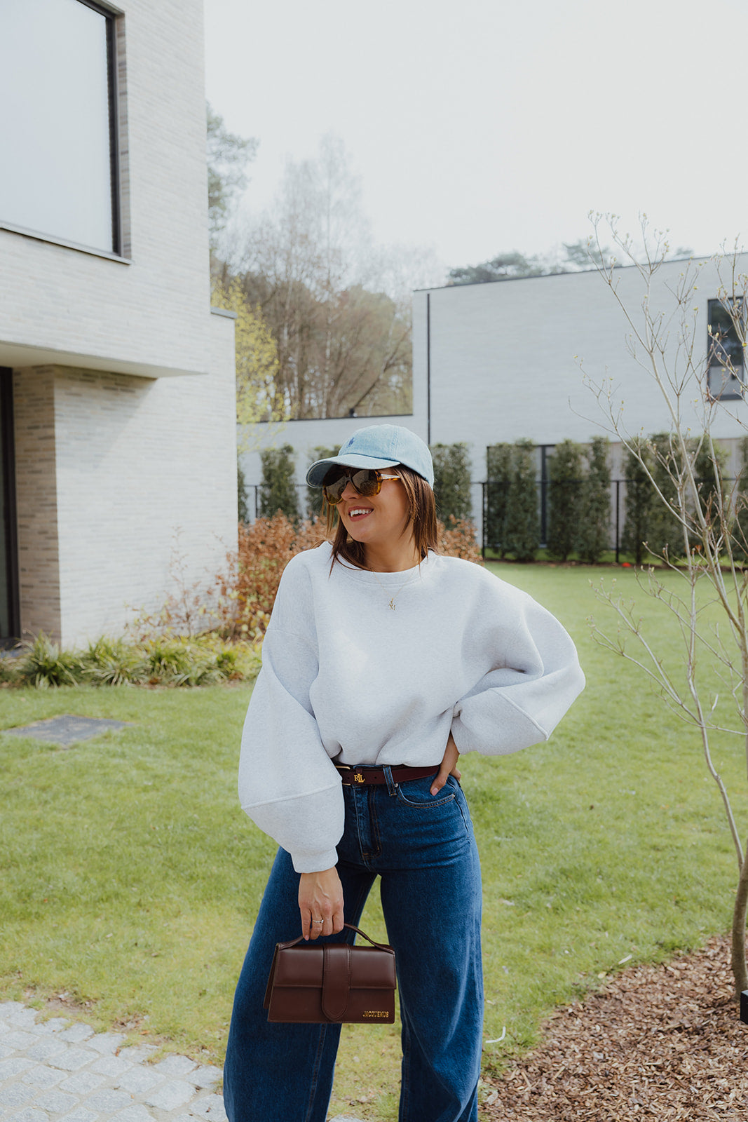 Griselda sweater grijs