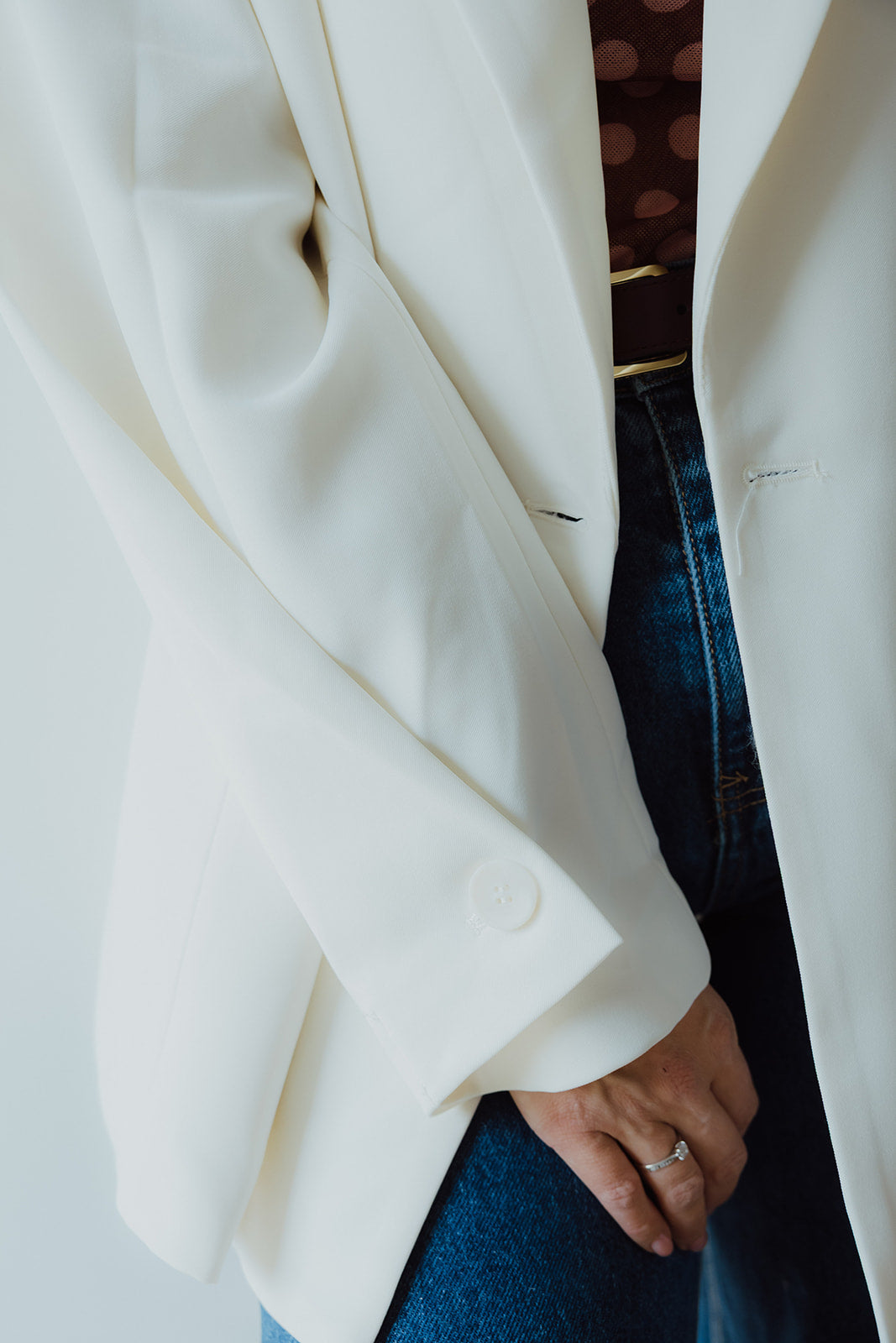 Lucie blazer beige