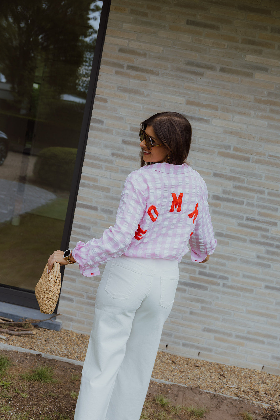 Mommy blouse roze