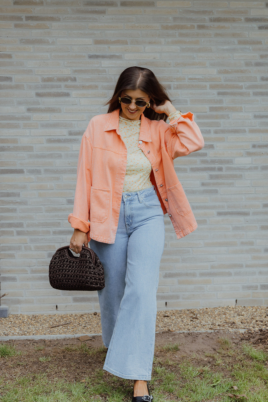 Léna jacket zalm