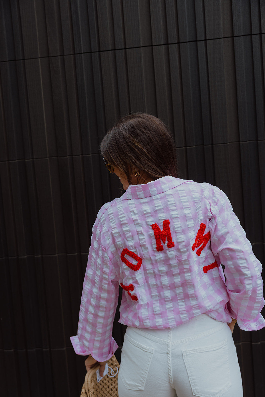 Mommy blouse roze