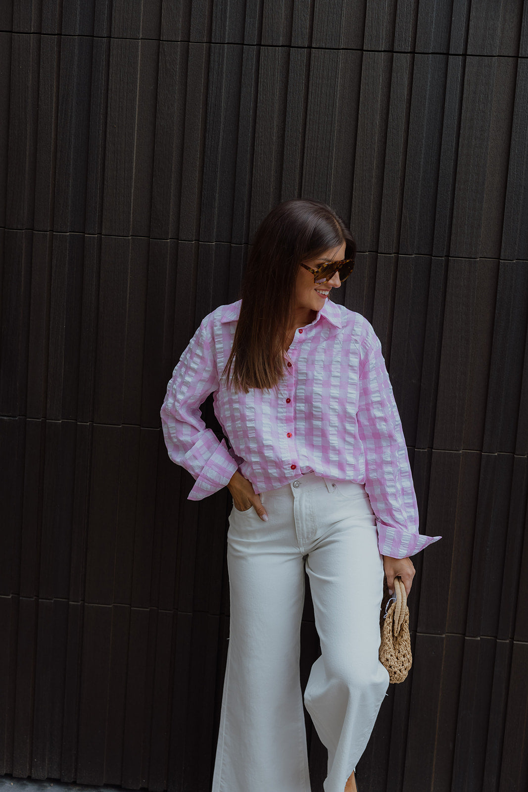 Mommy blouse roze