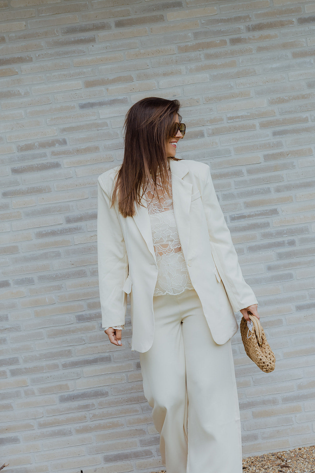 Ollie suit set beige