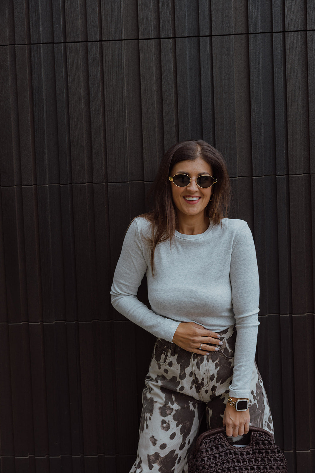 Aloys basic longsleeve grijs