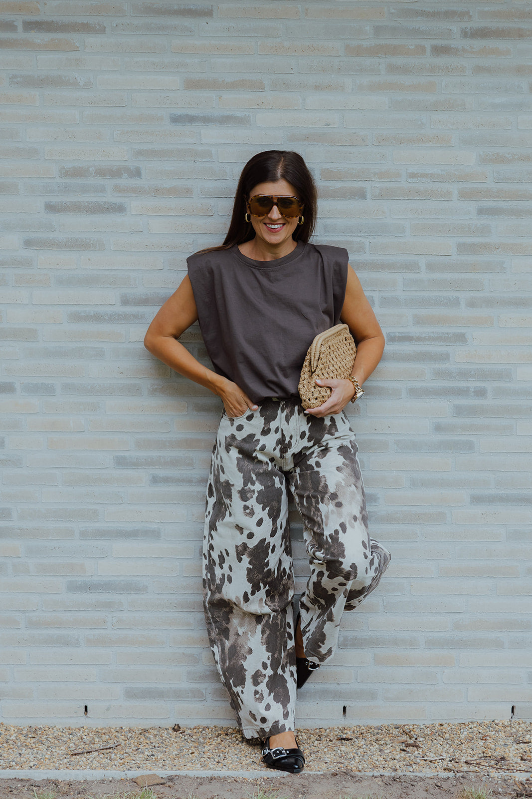Bastien wide leg jeans