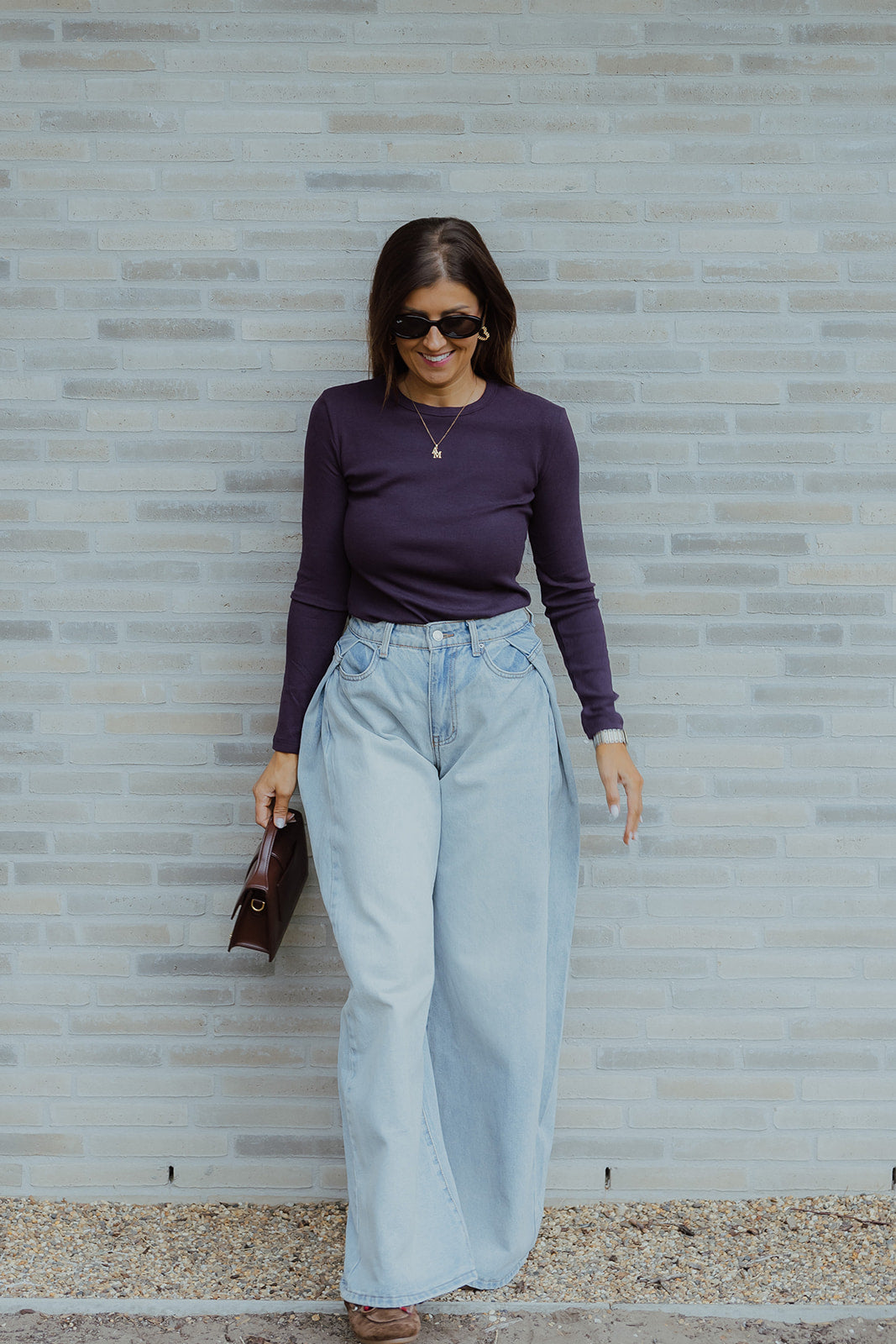 Monet wide leg jeans