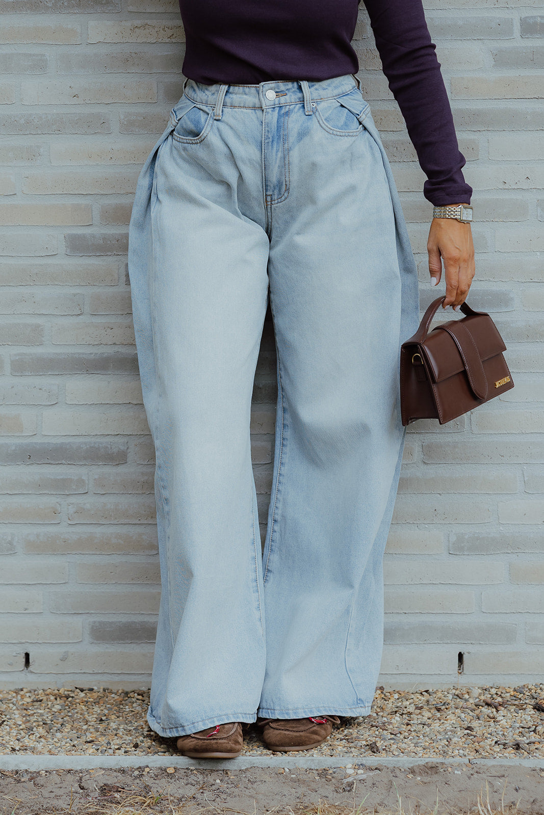 Monet wide leg jeans