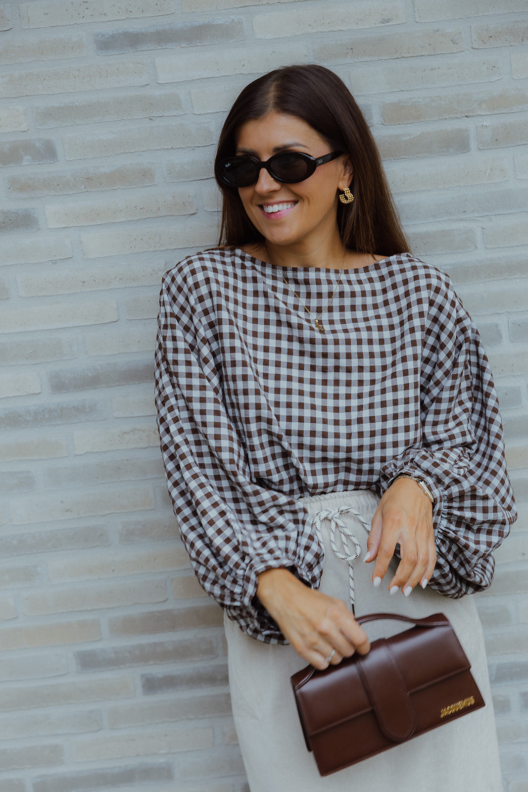 Fifi blouse choco